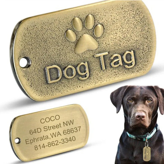 Custom Engraved Pet ID Tag