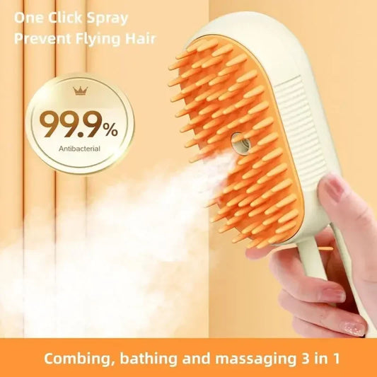 VapoGroom 3-in-1 Steam Brush