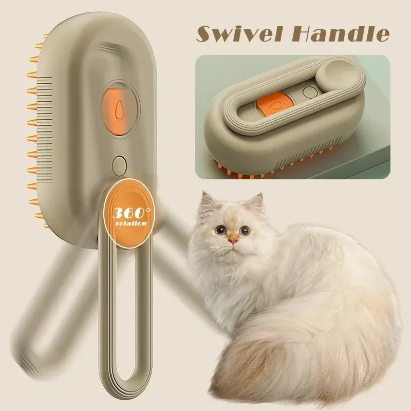 VapoGroom 3-in-1 Steam Brush