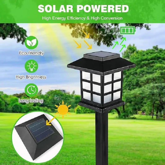 LED Solar Pathway Lawn Lights Outdoor