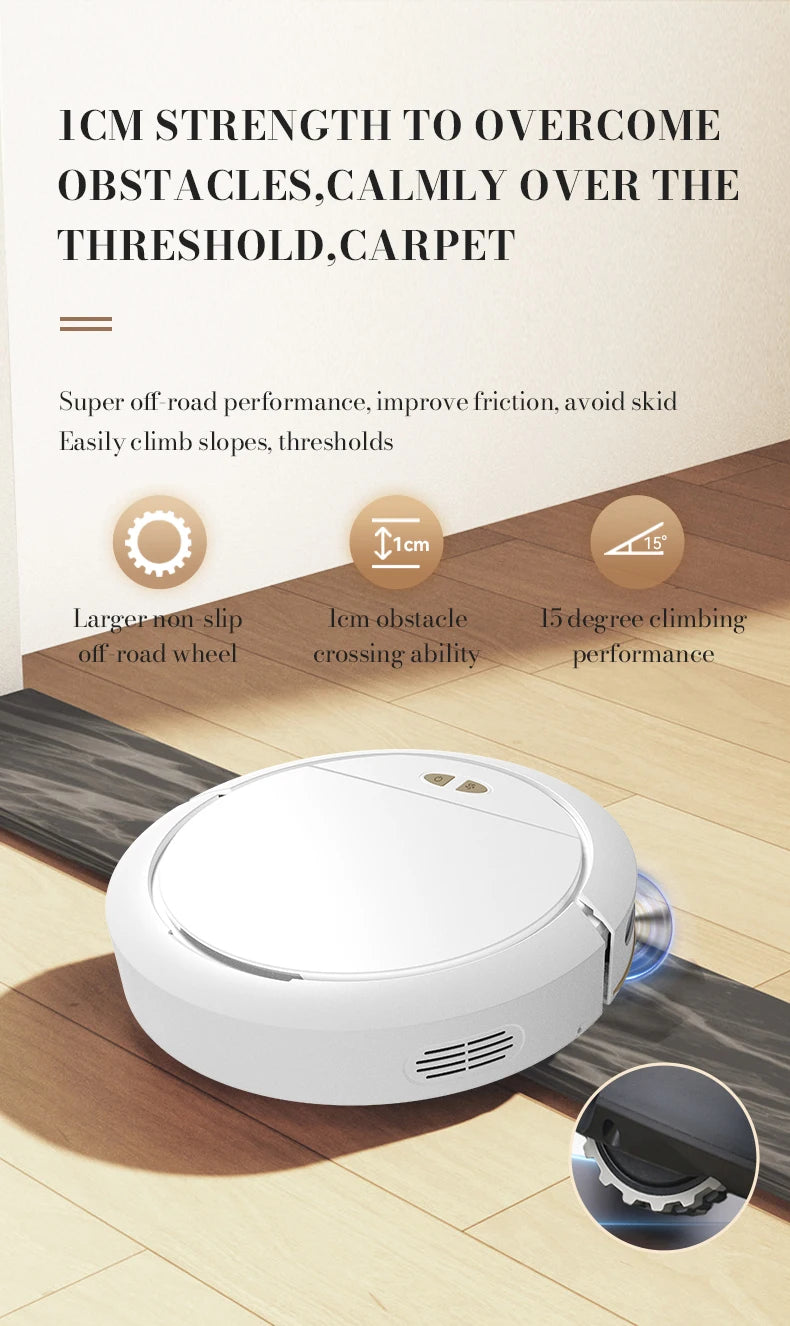 NEW 3 IN 1 Intelligent Vacuum Sweeping Mopping Robot Home Fully Automatic Cleaning Machine APP Control With Water Tank Robot – Trand Store™