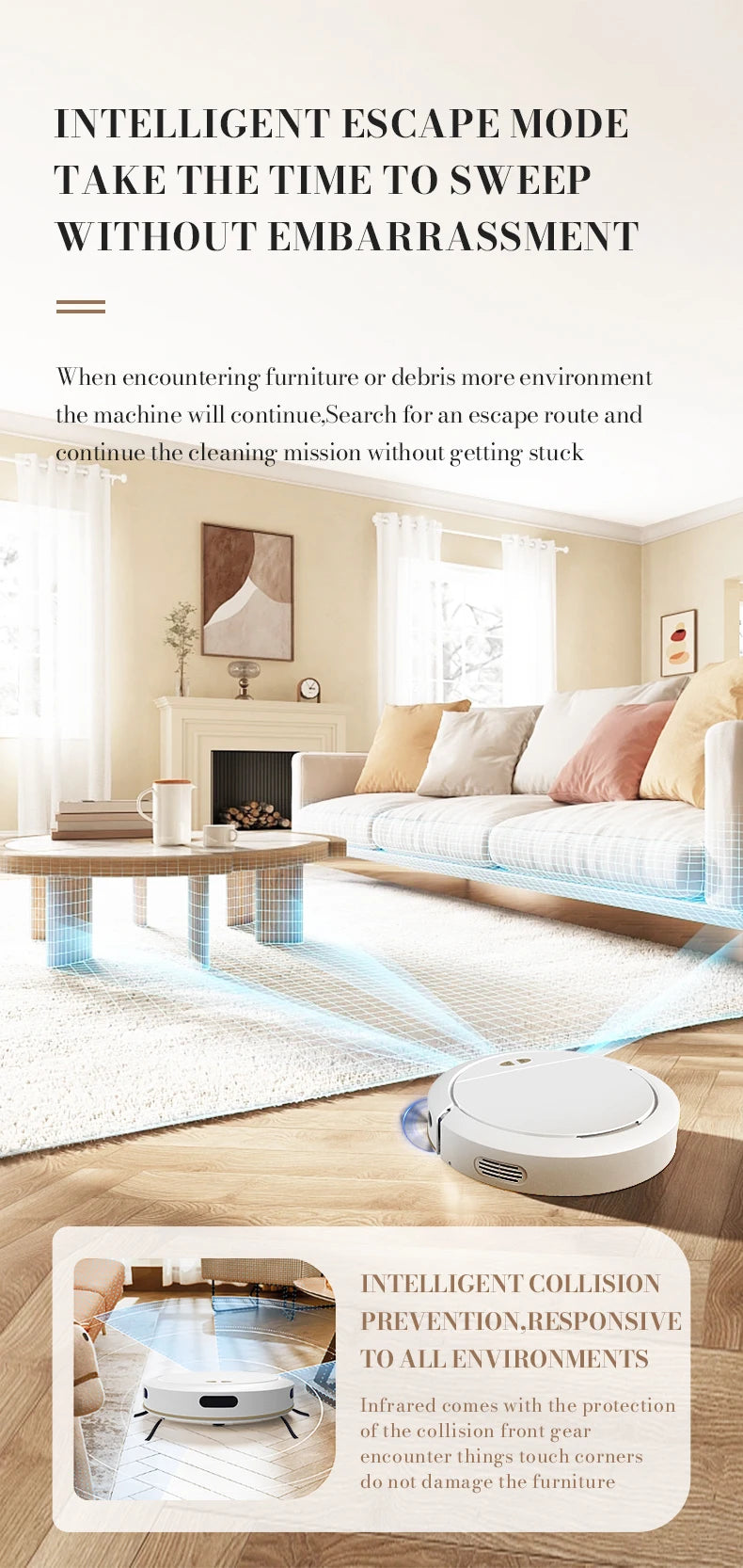 NEW 3 IN 1 Intelligent Vacuum Sweeping Mopping Robot Home Fully Automatic Cleaning Machine APP Control With Water Tank Robot – Trand Store™