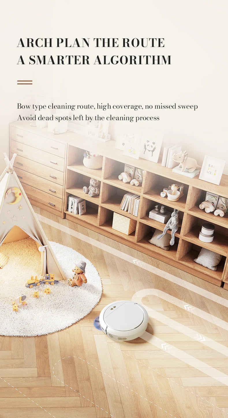 NEW 3 IN 1 Intelligent Vacuum Sweeping Mopping Robot Home Fully Automatic Cleaning Machine APP Control With Water Tank Robot – Trand Store™