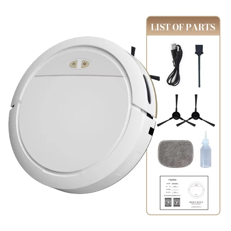 NEW 3 IN 1 Intelligent Vacuum Sweeping Mopping Robot Home Fully Automatic Cleaning Machine APP Control With Water Tank Robot – Trand Store™