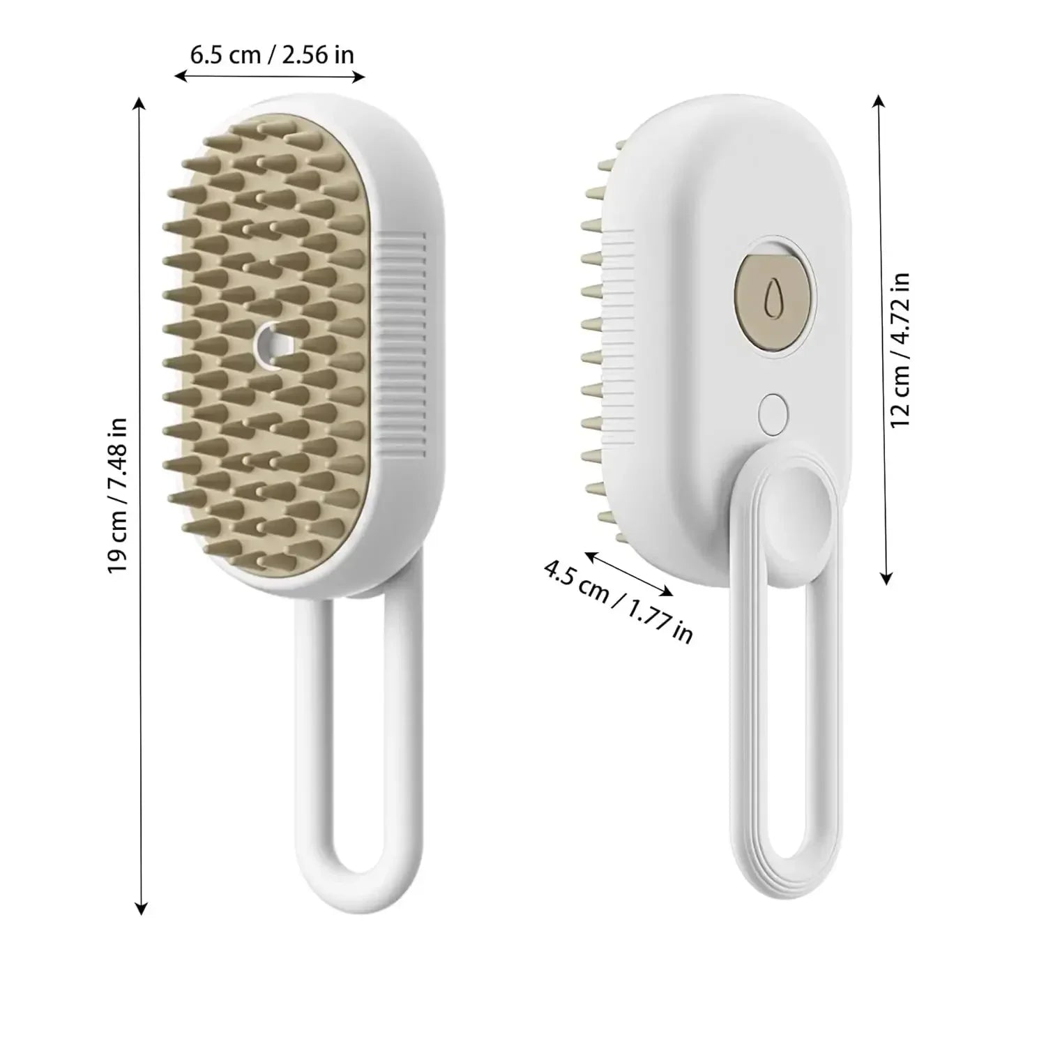 VapoGroom 3-in-1 Steam Brush